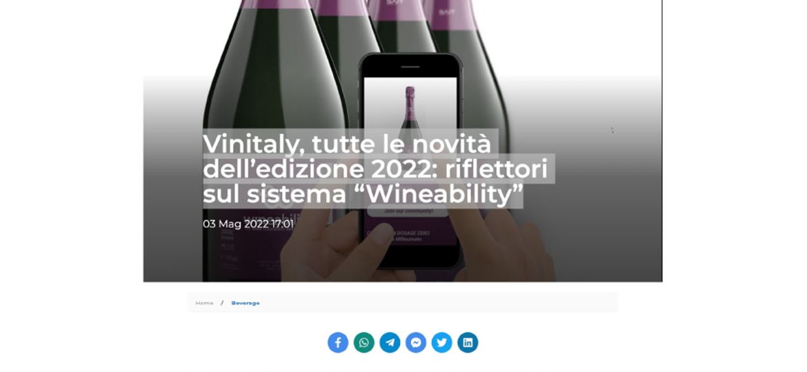 Wineability su COOK MAGAZINE